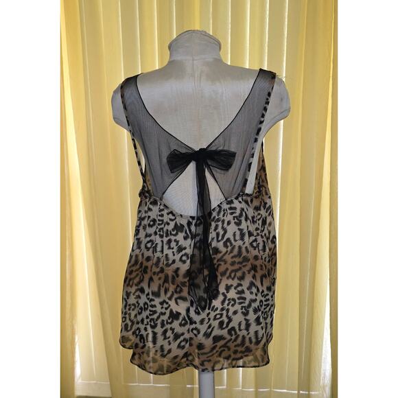 Forever‎ 21 Plus Sleeveless Animal Print Top Women's Size 1X - Picture 2 of 5